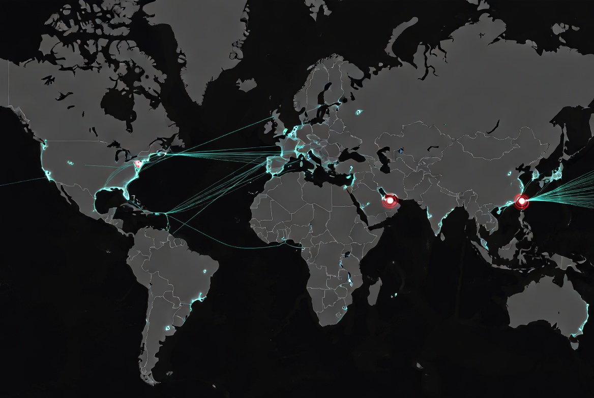 The world's umbilical cord: Indo-Pacific submarine cable network, Ormuz, Malacca and Bab-el-Mandeb chokepoints